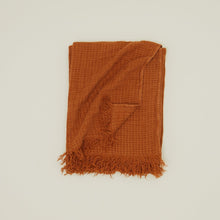 Load image into Gallery viewer, Simple Linen Throw Throws Hawkins New York Terracotta 
