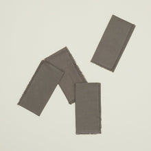 Load image into Gallery viewer, Essential Dinner Napkin, Set of 4 Napkins Hawkins New York Dark Grey 
