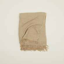 Load image into Gallery viewer, Simple Linen Throw Throws Hawkins New York Flax 
