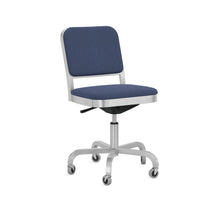 Load image into Gallery viewer, Navy Officer Swivel Chair Emeco Kvadrat Reflect 694 
