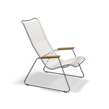 Load image into Gallery viewer, Click Lounge Chair Outdoor Lounge Chairs Houe Muted White 
