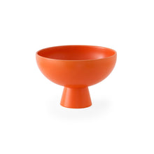 Load image into Gallery viewer, Raawii Strøm Bowl Serving Bowls MoMA Vibrant Orange Small 
