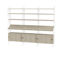 Load image into Gallery viewer, Living Room Bundle G Shelving String Furniture Ash/White 
