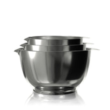 Load image into Gallery viewer, Steel Mixing Bowl, Set of 3 Mixing &amp; Measuring Rosti 
