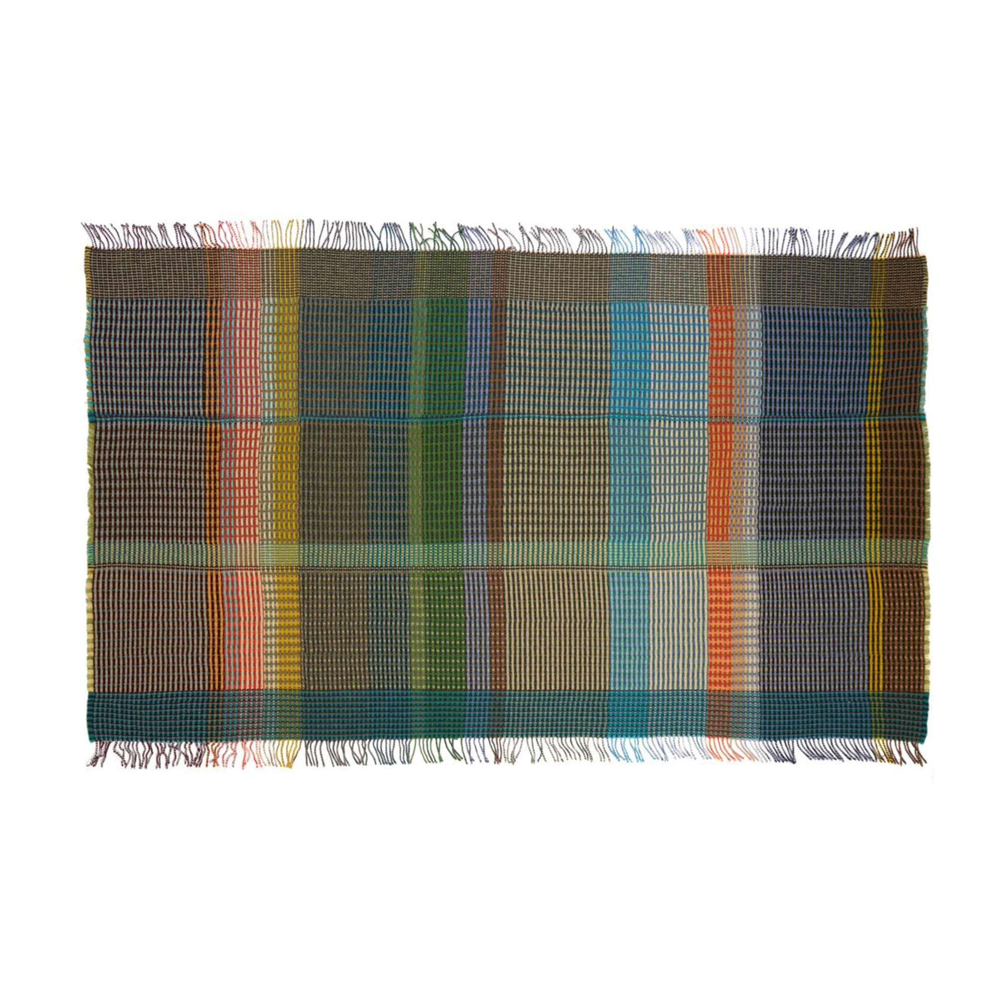 Basketweave Lambswool Throw, Hertha Throws Wallace Sewell