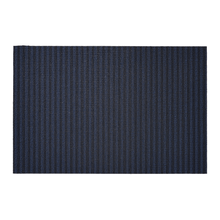 Load image into Gallery viewer, Breton Stripe Floor Mat Doormats Chilewich Blueberry 36&quot; x 60&quot; 
