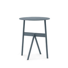 Load image into Gallery viewer, Stock Table Side Tables Normann Copenhagen Steel Blue 

