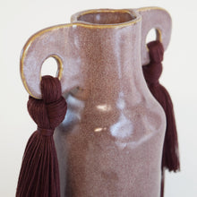 Load image into Gallery viewer, Vase #606 - Burgundy Vases Karen Gayle Tinney 
