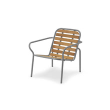 Load image into Gallery viewer, Vig Lounge Chair, Wood Outdoor Lounge Chairs Normann Copenhagen Grey 
