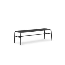 Load image into Gallery viewer, Vig Bench Outdoor Dining Chairs Normann Copenhagen Black 
