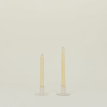Load image into Gallery viewer, Essential Metal Candle Holder, Set of 2 Candle Holders Hawkins New York Ivory 
