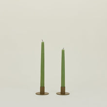 Load image into Gallery viewer, Essential Metal Candle Holder, Set of 2 Candle Holders Hawkins New York Olive 
