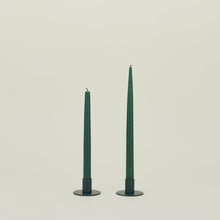 Load image into Gallery viewer, Essential Metal Candle Holder, Set of 2 Candle Holders Hawkins New York Peacock 
