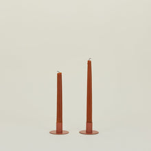 Load image into Gallery viewer, Essential Metal Candle Holder, Set of 2 Candle Holders Hawkins New York Terracotta 
