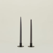 Load image into Gallery viewer, Essential Metal Candle Holder, Set of 2 Candle Holders Hawkins New York Black 
