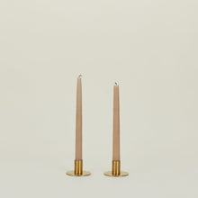 Load image into Gallery viewer, Essential Metal Candle Holder, Set of 2 Candle Holders Hawkins New York Brass 
