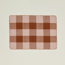 Load image into Gallery viewer, Simple Plaid Rug Area Rugs Hawkins New York Blush/Terracotta 2&#39; x 3&#39; 
