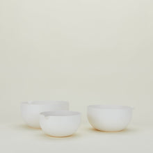 Load image into Gallery viewer, Essential Mixing Bowls, Set of 3 Mixing &amp; Measuring Hawkins New York Ivory 
