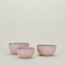 Load image into Gallery viewer, Essential Mixing Bowls, Set of 3 Mixing &amp; Measuring Hawkins New York Blush 
