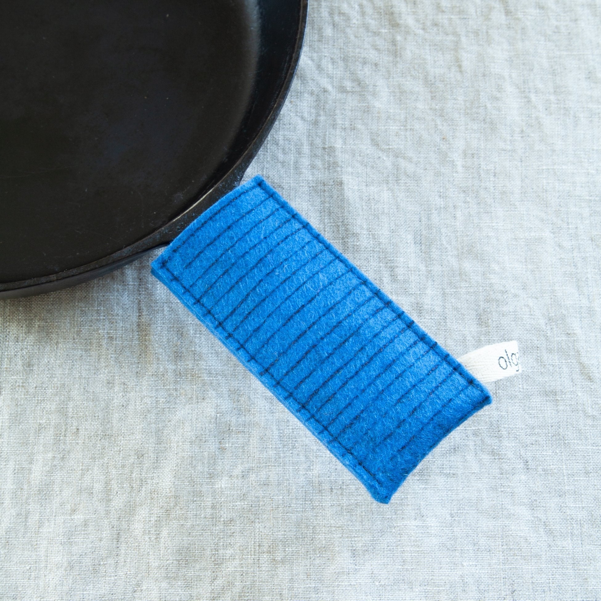 Wool Felt Pan Handle Cover – Afternoon Light