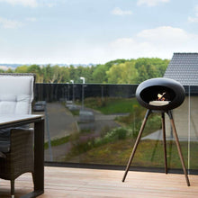 Load image into Gallery viewer, Bioethanol Fireplace Dome, Black 42&quot;h Fireplace Le Feu 
