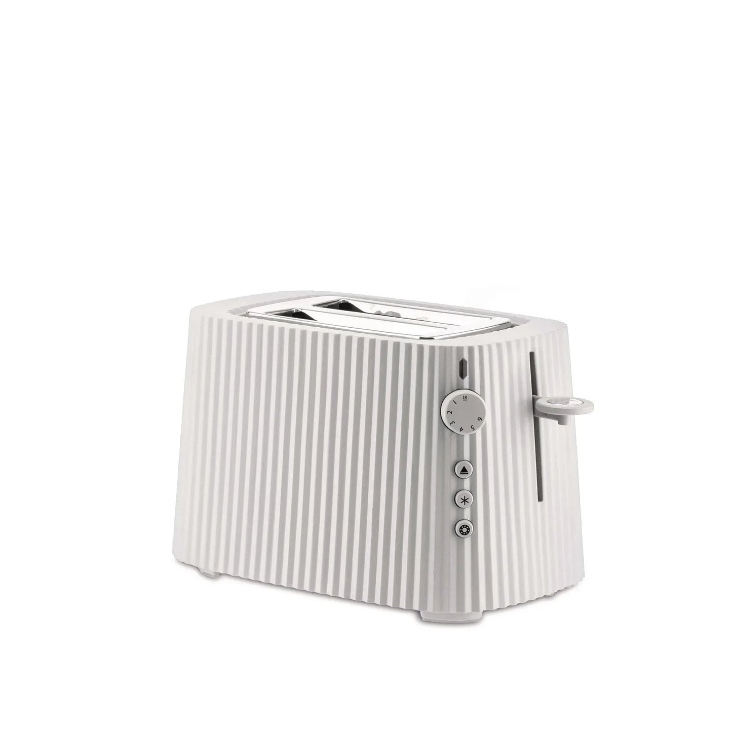 Plissé Toaster Toasters Alessi White