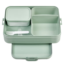 Load image into Gallery viewer, Large Bento Lunch Box Lunch Boxes Mepal Sage 
