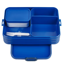Load image into Gallery viewer, Large Bento Lunch Box Lunch Boxes Mepal Vivid Blue 
