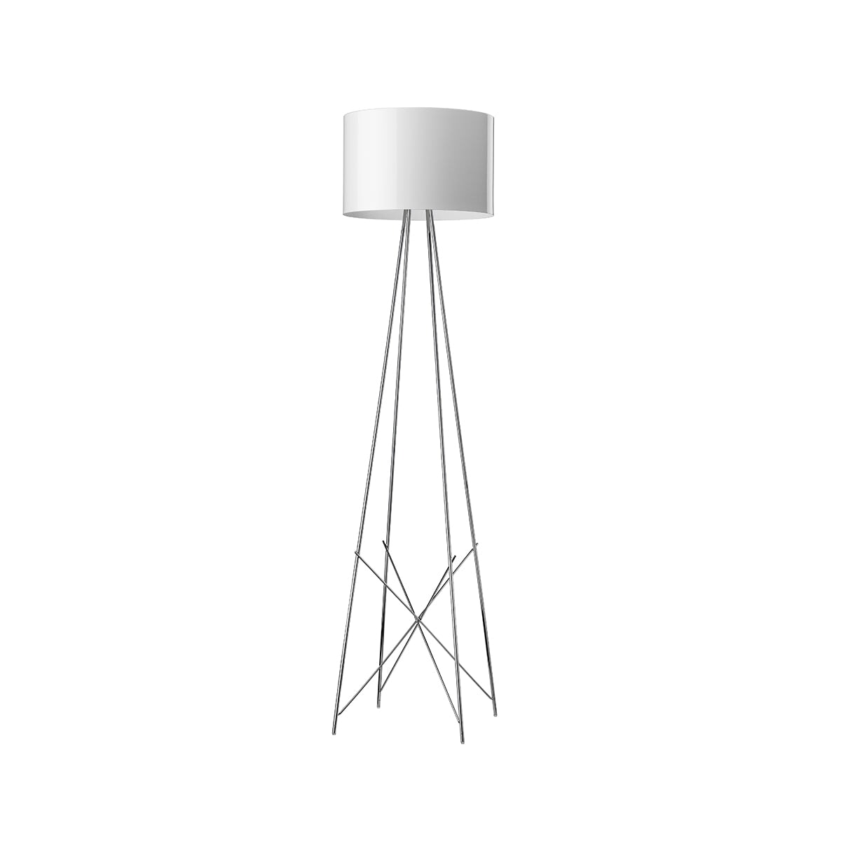 Ray Floor Lamp Floor Lamps FLOS White 1
