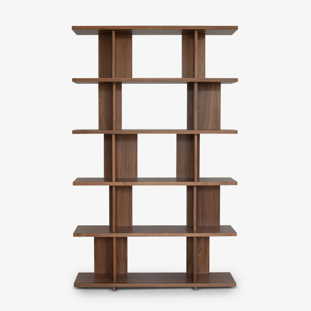 Strata Shelving Bookcases Case Walnut
