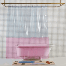 Load image into Gallery viewer, Sun Shower Orient Shower Curtain Shower Curtains Quiet Town 
