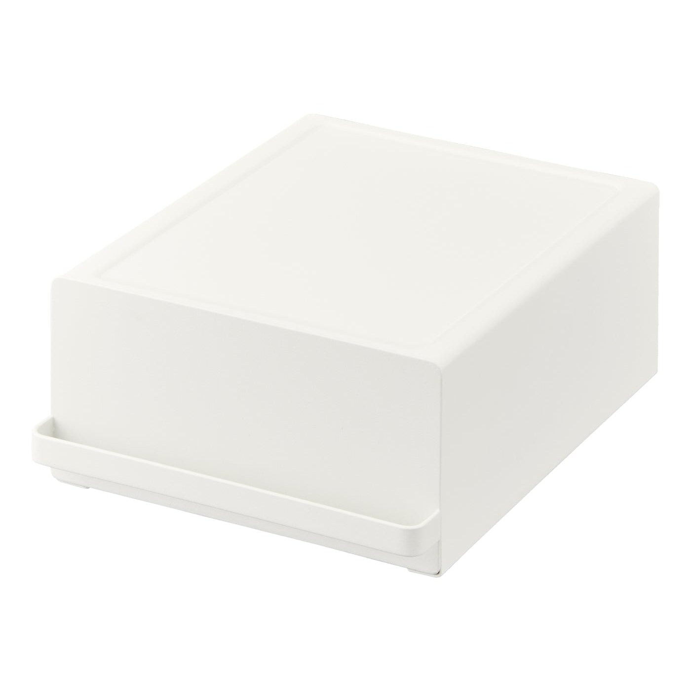 Tower Countertop Rack with Drawer - Steel Countertop Shelf Yamazaki Home White