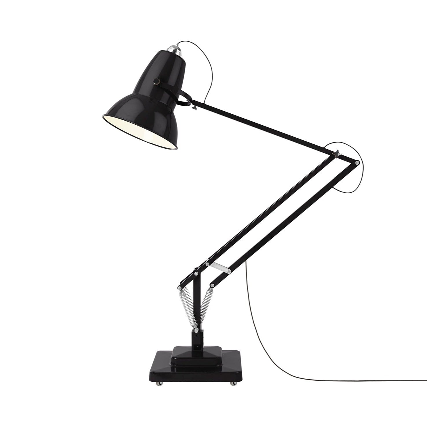 Original 1227 Giant Floor Lamp Floor Lamps Anglepoise Jet Black, Satin