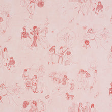 Load image into Gallery viewer, Toile de Femmes Wallpaper Paint &amp; Wallpaper Backdrop Poppy 10&quot; x 17&quot; 
