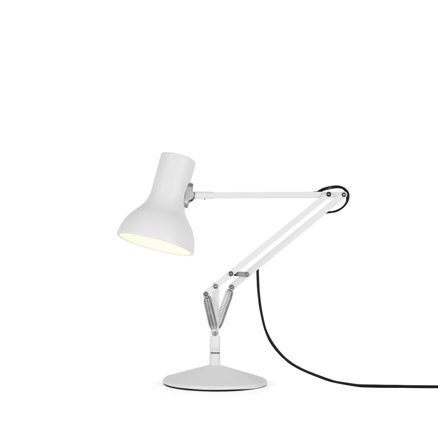 Type 75 Mini Desk Lamp Table & Desk Lamps Anglepoise Alpine White