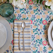 Load image into Gallery viewer, Sneha - Block-printed Table Napkins - Set of 4 Table Linen Soil to Studio 
