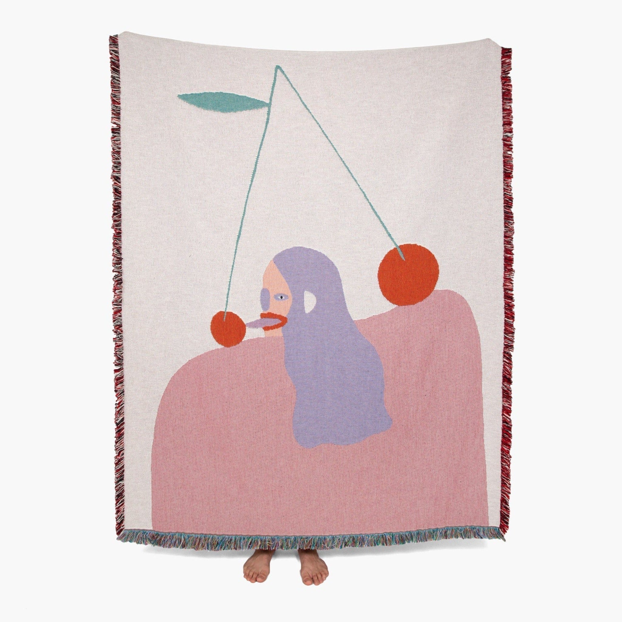 Hanna Throw Woven Blankets Slowdown Studio