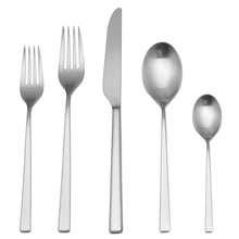 Load image into Gallery viewer, Atena Cutlery - 5 Piece Set FLATWARE Mepra Brushed 
