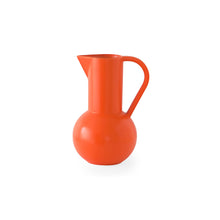Load image into Gallery viewer, Raawii Strøm Jug Pitchers MoMA Vibrant Orange Small 
