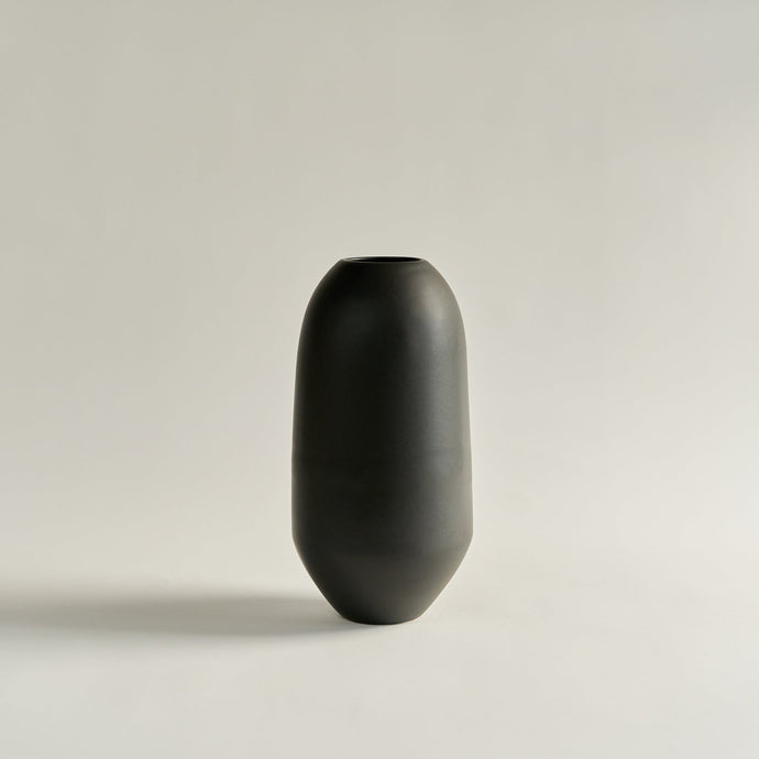 Matriarch Vessel Vases Dust + Form Matte Charcoal 