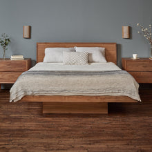 Load image into Gallery viewer, Floating Platform Bed with Headboard BEDS Smilow Design 
