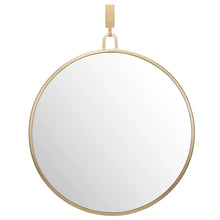 Load image into Gallery viewer, Stopwatch 40-in Round Mirror - Gold WALL MIRRORS Varaluz 
