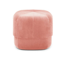 Load image into Gallery viewer, Circus Velour Pouf Stools &amp; Benches Normann Copenhagen Blush Small 
