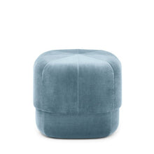 Load image into Gallery viewer, Circus Velour Pouf Stools &amp; Benches Normann Copenhagen Light Blue Small 
