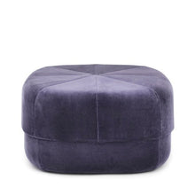 Load image into Gallery viewer, Circus Velour Pouf Stools &amp; Benches Normann Copenhagen Purple Large 

