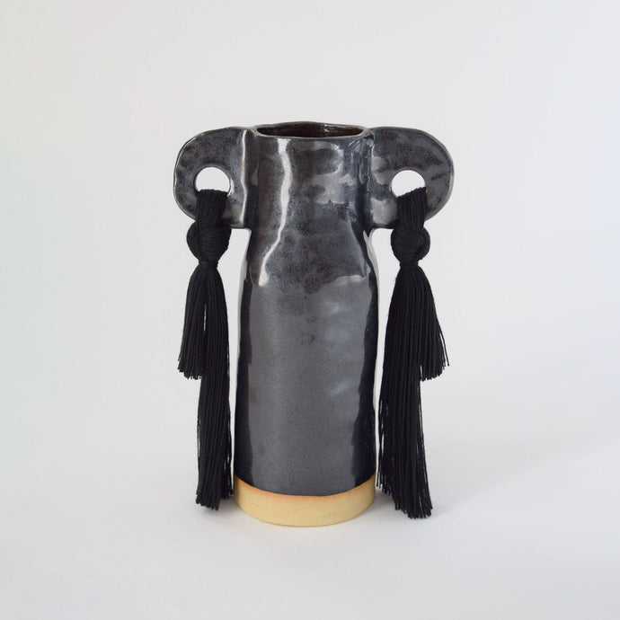 Vase #606 - Black vases Karen Gayle Tinney 
