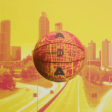 Load image into Gallery viewer, Atlanta Edition basketball round 21 
