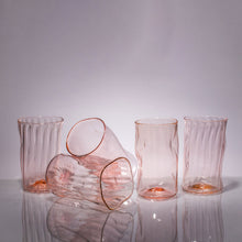 Load image into Gallery viewer, Wabi Sabi Water Glass - Set of 5 CUPS &amp; GLASSES Andrew Iannazzi Cherry Blossom 
