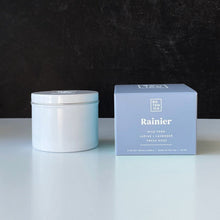 Load image into Gallery viewer, Rainier Candle Scented Candles Botanica 5.5 oz. Travel Tin 
