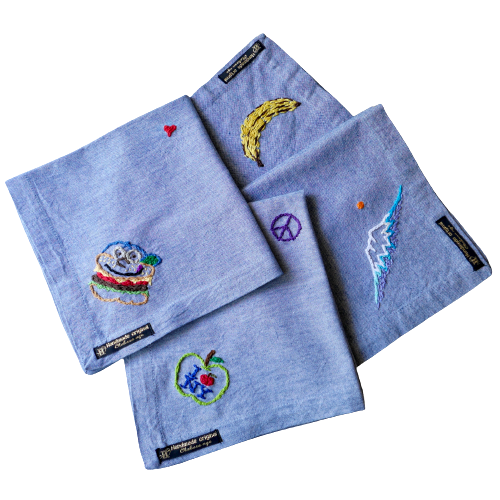 Exclusive Otakara NYC Napkins - Set of 4 NAPKINS Afternoon Light